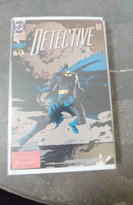 Detective Comics #638 Newsstand Edition (1991)