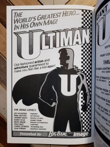 Ultiman Giant Annual #1 Mark Spears Key First Published Work (2001 Image Comics)