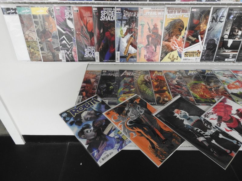 Huge Lot of 150+ Comics W/ Action Comics, Spiderman, Batman! Avg. VF+ Condition!