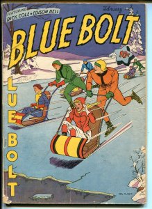 Blue Bolt Vol. 4 #7  1944 - Novelty  -VG - Comic Book