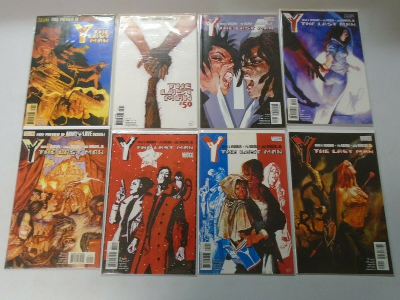Y the Last Man lot 35 different issues from #8-60 8.0 VF (2002-07)