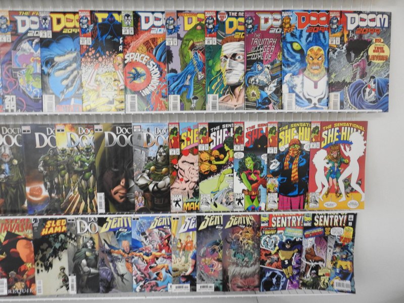 Huge Lot of 190+ Comics W/ She-Hulk, Dr. Doom, Secret Invasion Avg VF Condition!