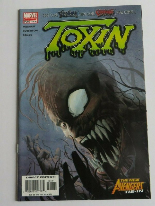 Toxin #1-6 Complete Set High Grade NM Son of Carnage Marvel Avengers Venom