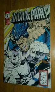 Rack & Pain #2 (Apr 1994, Dark Horse) signed brian pulido (lady death's creator)