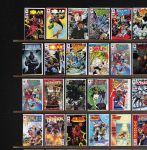 Huge Lot 150+ Comics with Magnus Robot Fighter, Ninjak, Rai & More!