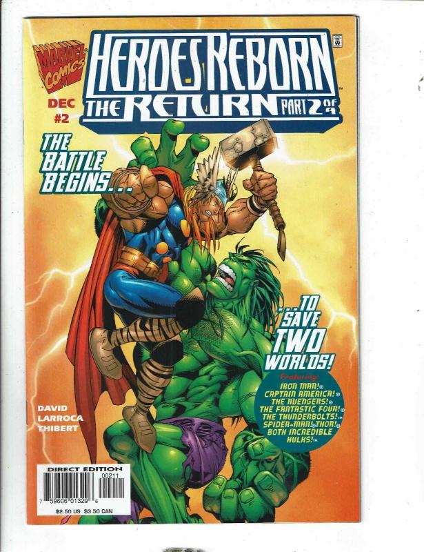 6 Marvel Comics Heroes Reborn Return 1 2 3 4 Daily Bugle 1 Damage Control 1 DB12