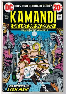KAMANDI #6, VF, Jack Kirby, Last Boy on Earth, 1972, more JK in store