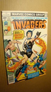 INVADERS 17 *HIGH GRADE* CAPTAIN AMERICA VS 1ST WARRIOR WOMAN HITLER 1976