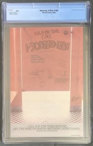 Uncanny X-Men #184 (1984, Marvel) 1st Appearance of Forge! CGC Graded 9.2