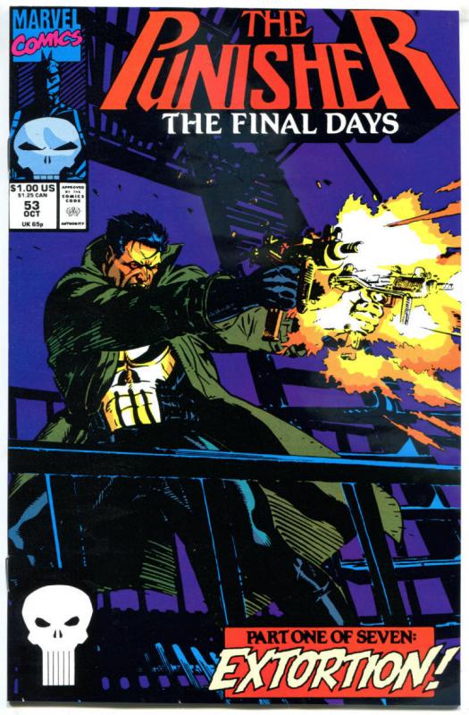 PUNISHER #50, 53 54, NM, Mike Baron, 1987, Justice, more in store, 3 issues