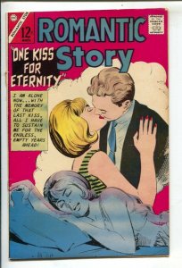 Romantic Story #87 1967- Charlton--One Kiss For Eternity-Emotions-Full page ... 