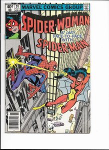 Spider-Woman #20 Newsstand Edition (1979)