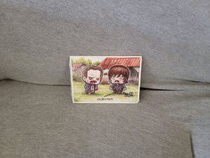 The Walking Dead Daryl & Zombie Merle Dixon Oh Brother 5 x 7 Art Loot Crate