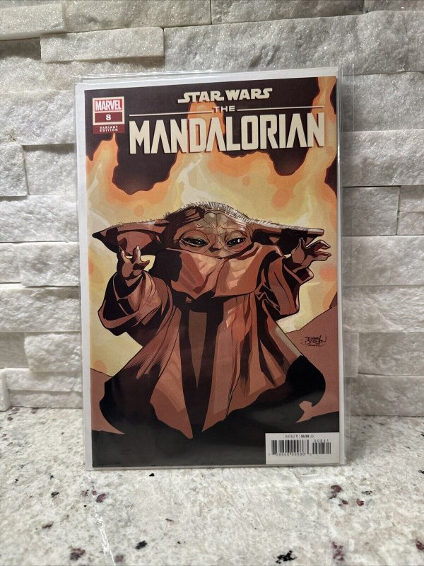 Star Wars MANDALORIAN #8 Variant 1:50 Marvel Comics 2023 Dodson NM+