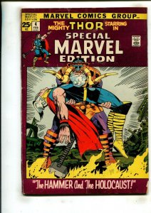 SPECIAL MARVEL EDITION #4 (3.5) THOR!! 1971