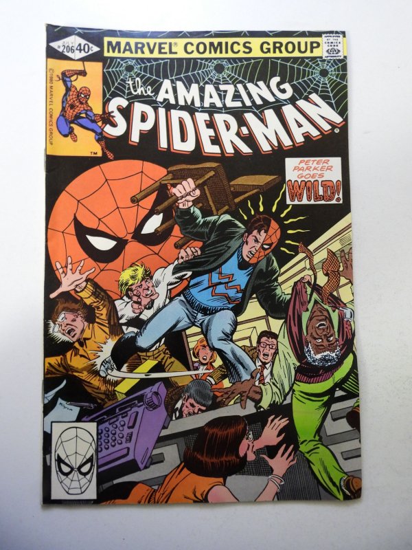 The Amazing Spider-Man #206 (1980) FN- Condition