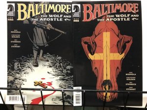 BALTIMORE THE WOLF & THE APOSTLE (2014 Dark Horse) 1-2 Ben Stenbeck Mignolaverse