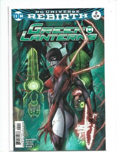 Green Lanterns #2 2016 Rebirth DC Comics NM Uncertified  nw120