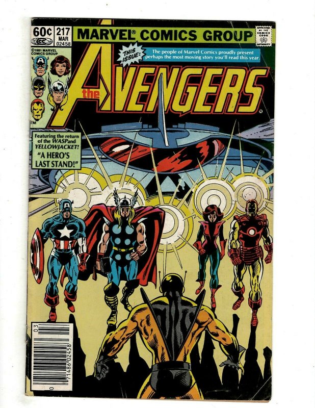 12 The Avengers Marvel Comics 201 203 204 206 208 217 221 222 230 232 233 + HG3