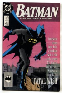 BATMAN #430-comic book-1989-dc-VF/NM