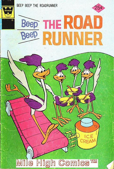 ROAD RUNNER (BEEP BEEP) (1966 Series)  (GOLD KEY) #45 WHITMAN Fine Comics