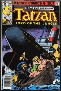 Tarzan #29 Newsstand Edition (1979) Tarzan