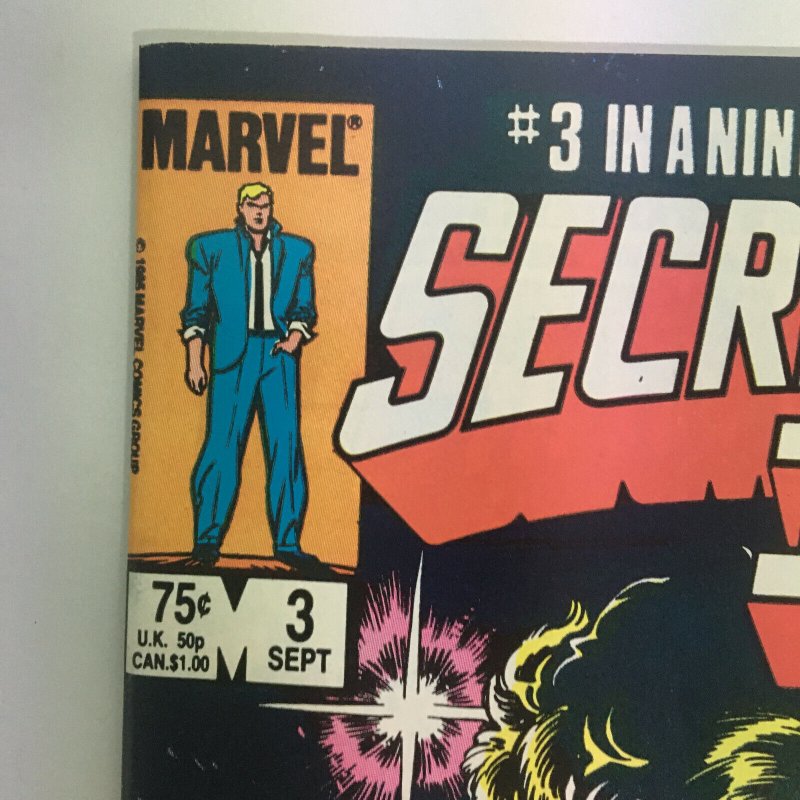 Secret Wars II #3 1st Beyonder Cover & Physical Appearance Key Issue