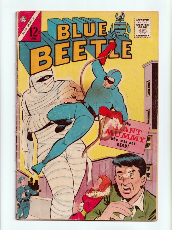 Blue Beetle Vol. 2 #1 1st Silver Age Appearance, Origin Charlton Comics 1964 GD