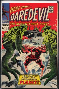 Daredevil #28 (1967) Daredevil [Moisture Damage]