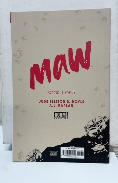Maw #1 Cover C (2021)
