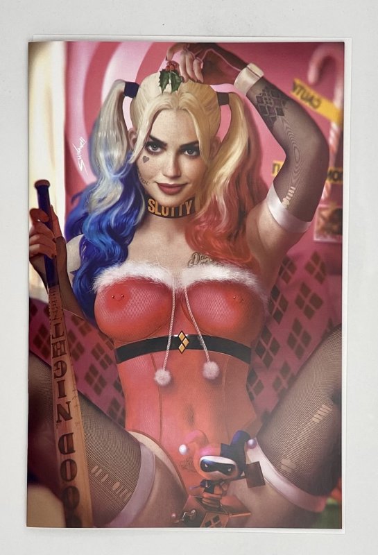 POWER HOUR #1 SHIKARII Harley Quinn Cosplay 5 Book COLLECTORS BOX  - Ltd 300