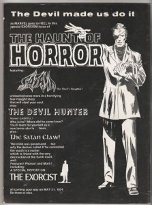 Haunt of Horror #1 (May-74) VF/NM+ High-Grade 