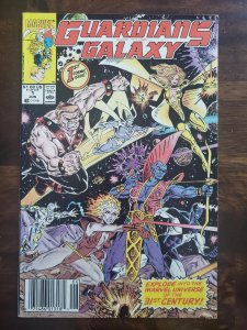 Guardians of the Galaxy 1 HTF Mark Jeweler's insert newsstand copy