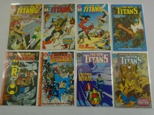 New Teen Titans (2nd series) lot from:#2-94 30 diff 8.0 VF (1984-92)