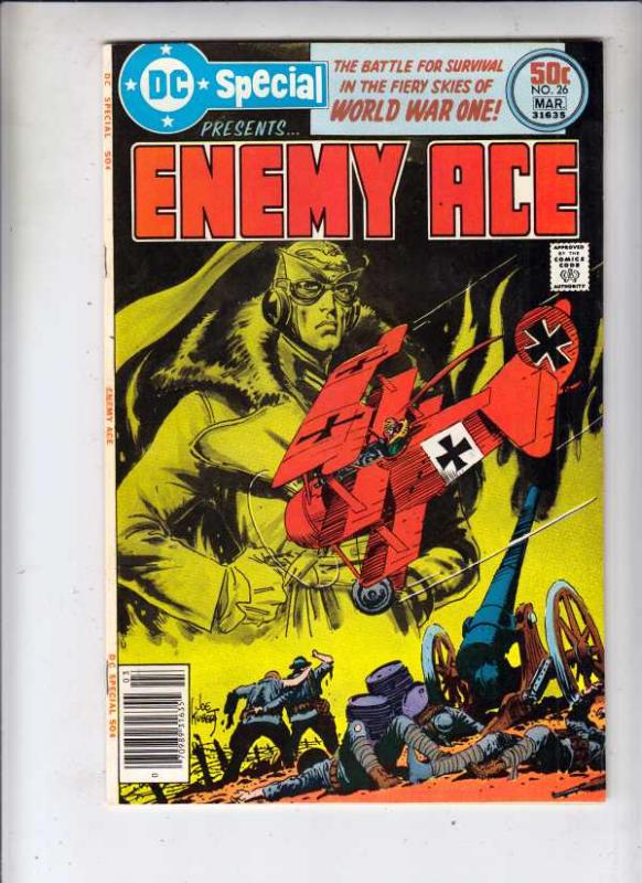 DC Special #26 (Mar-77) VF High-Grade Enemy Ace