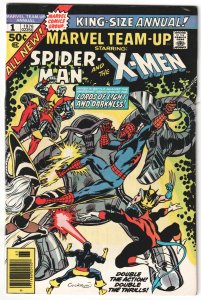 Marvel Team-Up Annual #1 (1976) Spider-Man and the X-Men!