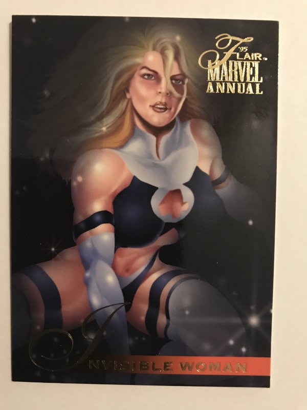INVISIBLE WOMAN #76 card : Marvel Annual 1995 Flair; NM/M; base, Fantastic Four