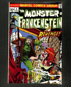Frankenstein #3 The Monster's Revenge! Mike Ploog Cover!