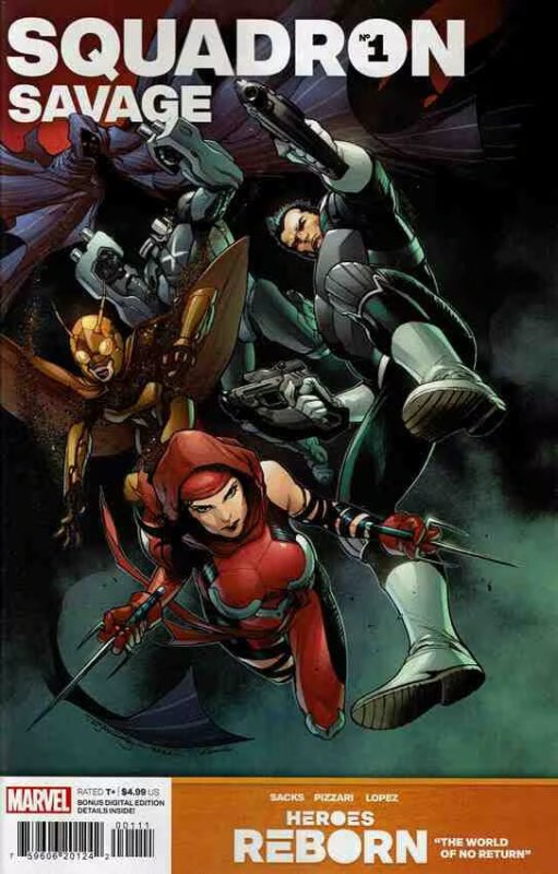 HEROES REBORN SQUADRON SAVAGE (2021 MARVEL) #1