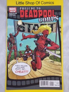 Prelude to Deadpool Corps #1 2010 1st Team Appearance of Deadpool Corps Marvel
