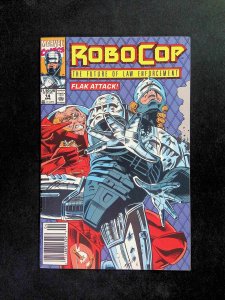 Robocop #14  MARVEL Comics 1991 VF NEWSSTAND