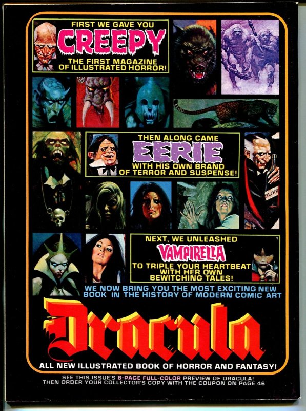 Vampirella #22 1973-Warren-bondage cover-horror issue-color insert-FN/VF