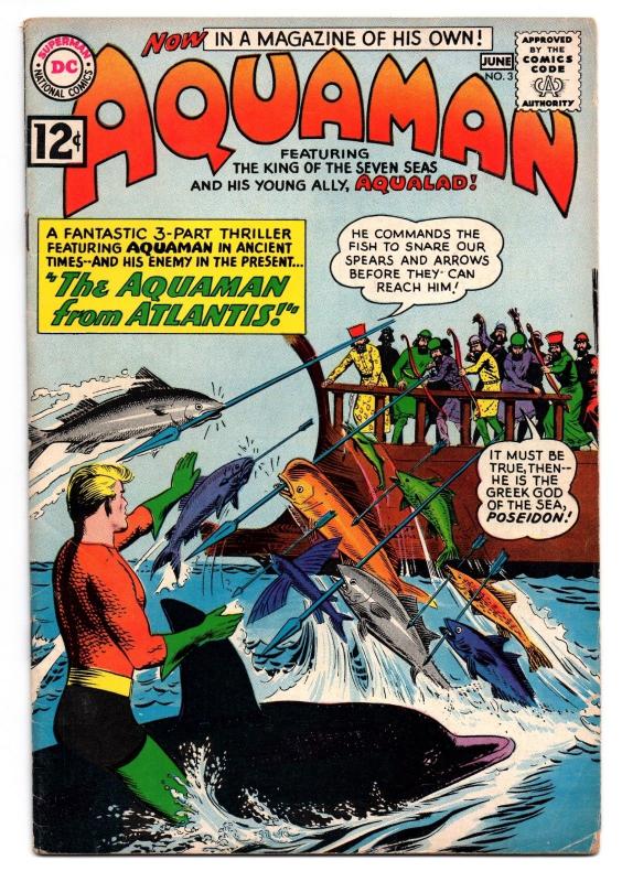 Aquaman #3 (May-Jun 1962, DC) - Very Good+