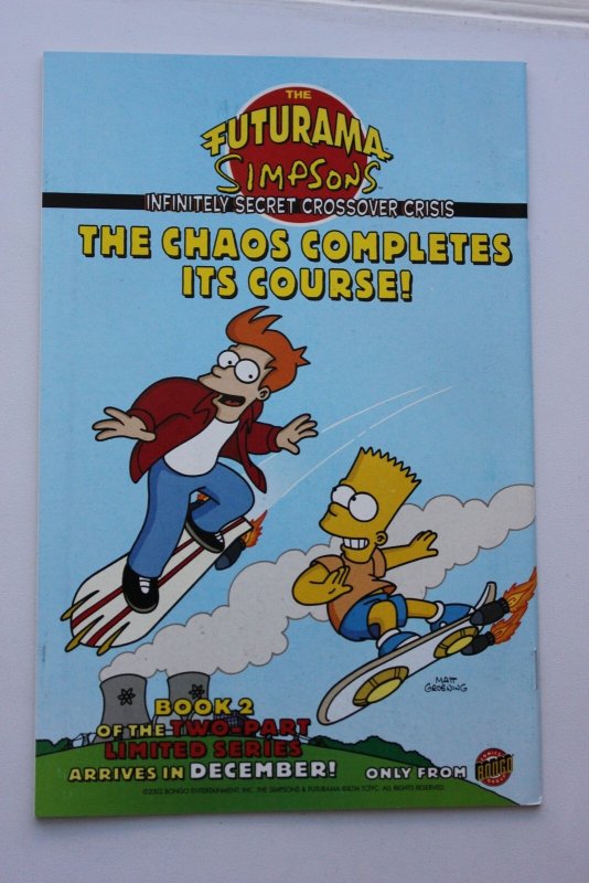 Simpsons Comics #77 (2002) Bart Simpson NM