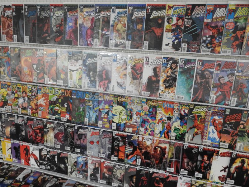 Huge Lot 190+ Comics W/ Daredevil, Excalibur, X-Force MORE DD!  Avg VF Condition