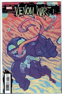 Venom War #1 Besch Cover (2024) Venom