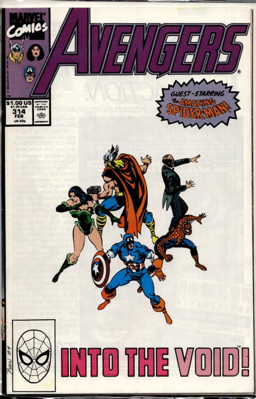 The Avengers #314 (1990) The Avengers