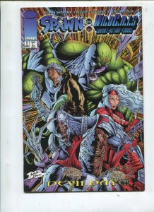 SPAWN/WILDC.A.T.S. - 4pc. DEVILDAY LOT #1-4! ALL 1st PRINT! - (9.2) 1996