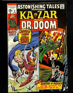 Astonishing Tales #4 Ka-Zar Doctor Doom!