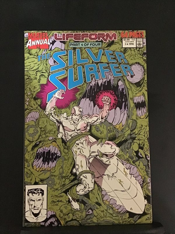 Silver Surfer Annual #3 Lifeform. 1st Ron Marz Silver Surfer work